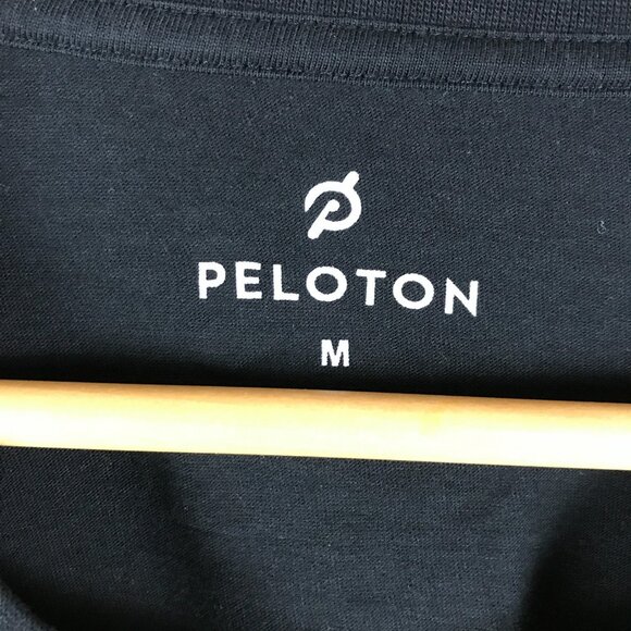Women's PELOTON Century Club 100 Black T-Shirt NWOT MEDIUM - Picture 4 of 7